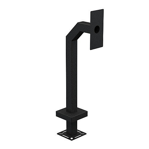 PEDESTAL PRO Pedestal Pro Llc 33PE1-ZENI-01-CRS 42 Inch Steel Gooseneck
