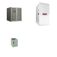 TRANE TRANE 30000 BTU R-454B 15 SEER2 Central Heat Pump + Furnace + Coil