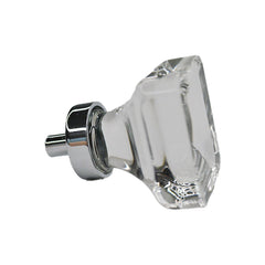 EMTEK Emtek 86403US26 Square Cabinet Knob Polished Chrome