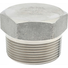 MERIT BRASS Merit Brass 3417HD-24 Hex Plug 1-1/2 in 304 Ss Mnpt