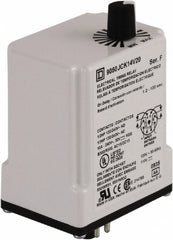SCHNEIDER ELECTRIC Square D 9050JCK14V20 Dpdt Time Delay Relay 10A 120 Vac