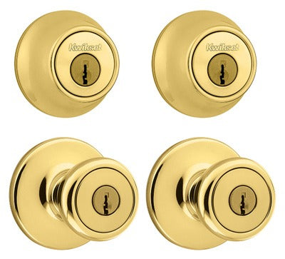 KWIKSET Kwikset 242T 3 Cp 6AL K2 Tylo Combo Lockset 2 Pack