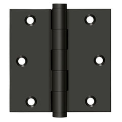 DELTANA Deltana DSB3510B Square Door Hinge 3.5x3.5 Oil Rubbed Bronze