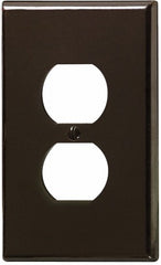 LEVITON Leviton Mfg Co 001-85103-000 Brown Duplex Wall Plate 25 Pack