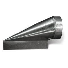 LUKJAN Lukjan rb106106 Register Boot Center End Galvanized Steel