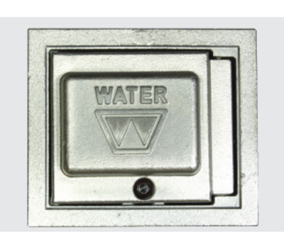 WOODFORD Woodford 67BX Chrome Box/Door Assembly Model 67 Wall Hydrant Plumbing Fixture