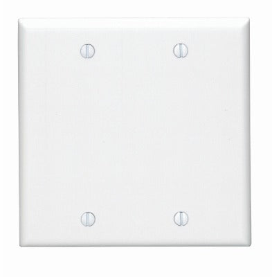 LEVITON Leviton Mfg Co 001-88025-000 2-gang Blank Wall Plate