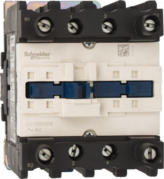 SCHNEIDER ELECTRIC Schneider Electric LC1D65008G6 Iec Contactor 4 Pole 80A
