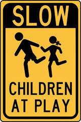 HILLMAN Hillman Fasteners 840020 Children at Play Sign 18x12