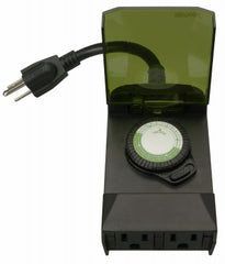 SOUTHWIRE Southwire Coleman Cable 50011WD Outdoor 24-hour Timer 2 Outlet
