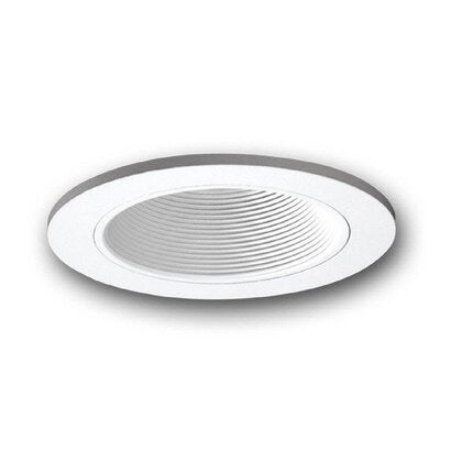 COOPER LIGHTING SOLUTIONS Cooper Lighting Solutions ERT707WHT Baffle Trim 75W PAR30 (6 in)