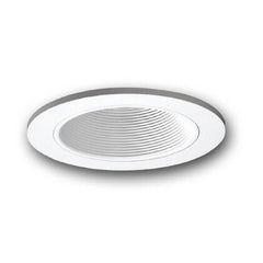 COOPER LIGHTING SOLUTIONS Cooper Lighting Solutions ERT707WHT Baffle Trim 75W PAR30 (6 in)