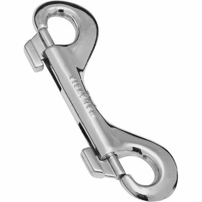 NATIONAL HARDWARE National Mfg N277-061 Double Bolt Snap 3-15/16 in Nickel 50pk