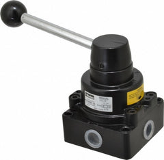 PARKER Parker HVN4400-10 4-way Manual Air Valve 1.4 Cv Npt