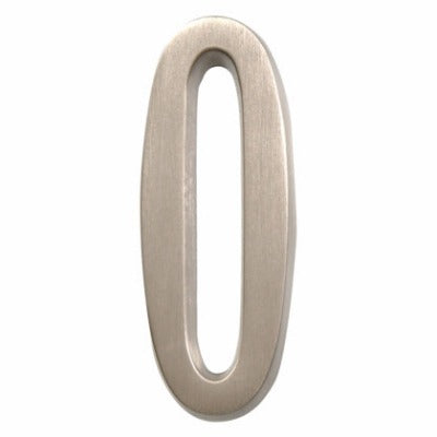 HILLMAN Hillman Fasteners 843280 Adhesive House Number 0 4in Nickel
