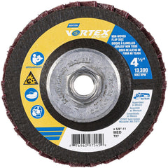 NORTON Norton 77696097545 Flap Disc 4.5 in Type 27 Aluminum Oxide