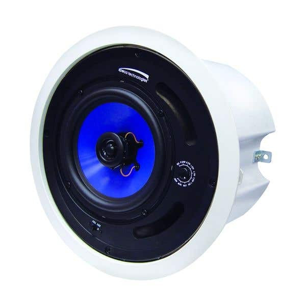 SPECO Speco sp6mat 6.5 in 25/70V Ceiling Speaker with Backbox
