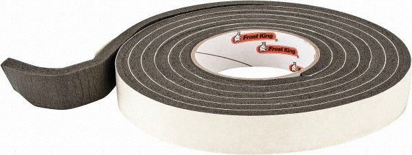 FROST KING Frost King R511H Foam Tape Weatherstripping 10 Ft X 1 in