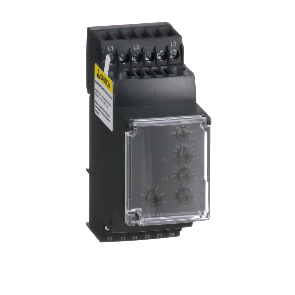 SCHNEIDER ELECTRIC Schneider Electric RM35TF30 3-Phase Relay 250V 5 Amp RM35
