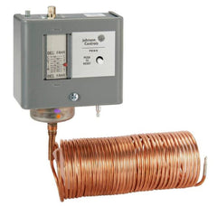 JOHNSON CONTROLS Johnson Controls A40EA-4C Temperature Actuated Pneumatic Switch 50 to 90 Deg F 11/16 x 6-3/4 inch Bulb
