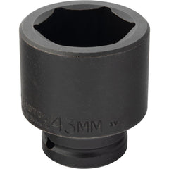 PROTO Proto J07543M Impact Socket 3/4 in Drive 43mm 6-point
