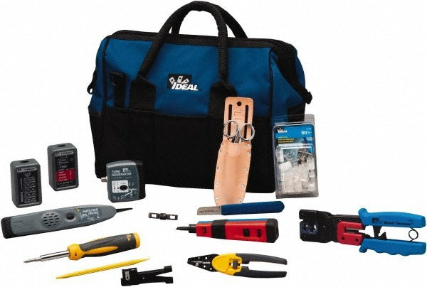 IDEAL INDUSTRIES Ideal 33-706 Cable Tools Kit RJ45 Network Installation