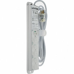 LEVITON Leviton 5306M-1S5 Surge Outlet Strip 6-outlet Hospital