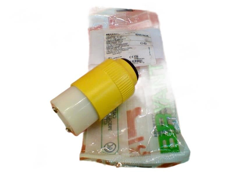 HUBBELL Hubbell 5269-NCR plug/receptacle 15 A 125 VAC (NEMA 5-15R)