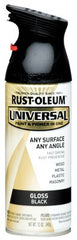 RUST-OLEUM Rust-oleum 245196 Gloss Black Spray Paint 12 Oz