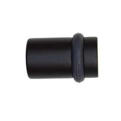 EMTEK Emtek 2258US19 Cylinder Floor Bumper Flat Black