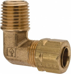PARKER Parker 169CA-5-4 Compression Male Elbow Brass 5/16 Od