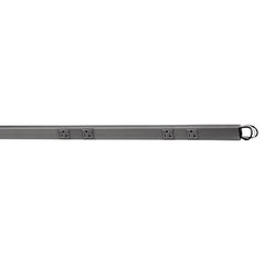 HUBBELL Hubbell Premise Wiring PT206136BK Plugtrak Raceway 6 Inch 20A