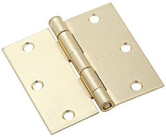 NATIONAL HARDWARE National Mfg N830-230 Satin Brass Door Hinge 3.5 in