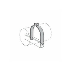 Anvil 2400323602 Fig As 1200As O.D Tubing Clamp, 3/8 In Conduit, 1/2 In Od