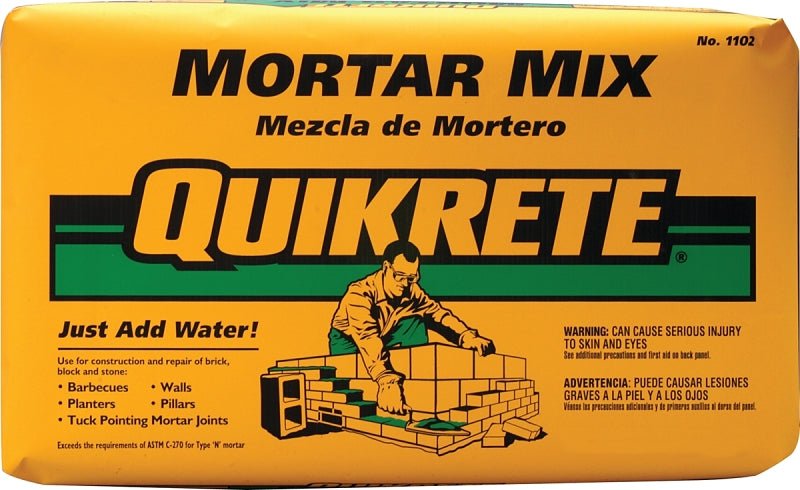 QUIKRETE Quikrete 110210 Mix Mortar Ready to Use 10 lb Bag