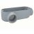 KILLARK Killark EALR-3 BODY CONDUIT 1IN 12CU-IN AL ALY PTD 2