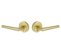 EMTEK Emtek EE3220LENSB Privacy Lock Lennon Lever Satin Brass