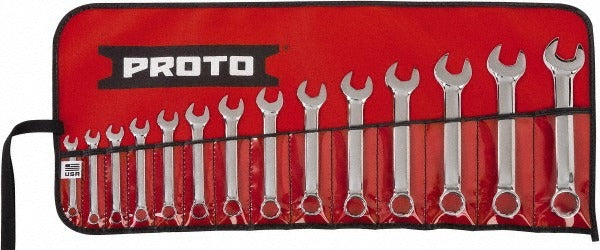 PROTO Proto J1200MES-14 Extra Short Combo Wrench Set 14pc