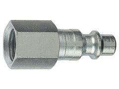 TRU-FLATE Tru-Flate 12-235 Industrial/Milton 1/4 in FNPT Steel Industrial Plug (Pack)