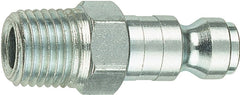 TRU-FLATE Tru-Flate 12-603 T-Style Steel Plug 1/4 in MNPT (Pack)