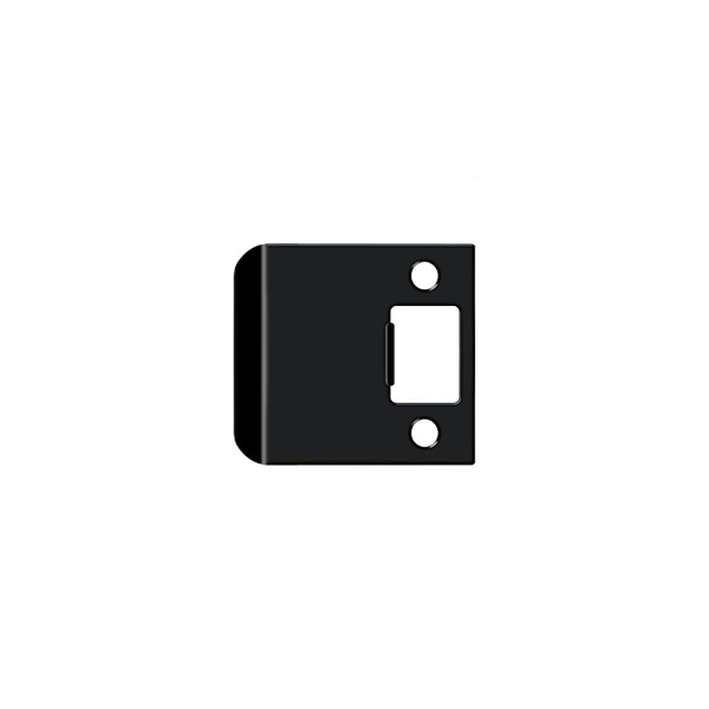DELTANA Deltana SPE250U19 Extended Lip Strike Plate Black