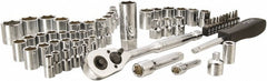 STANLEY Stanley STMT71650 60 Pc Deep Standard Socket Set