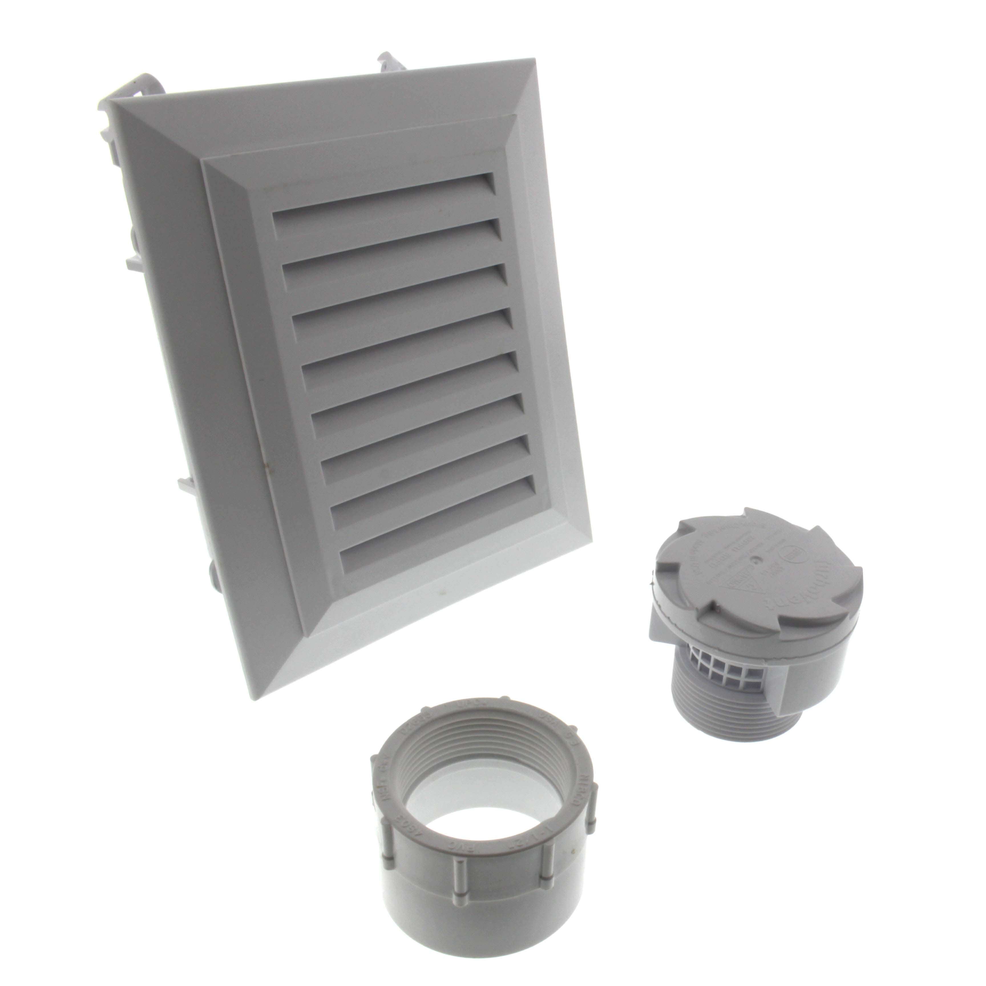 SIOUX CHIEF Sioux Chief 696-11P TurboVent 1-1/2 in. OxBox With AAV PVC Adapter Kit