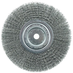 WEILER Weiler 01165 Wheel Brush 8 Inch Carbon Steel Crimped