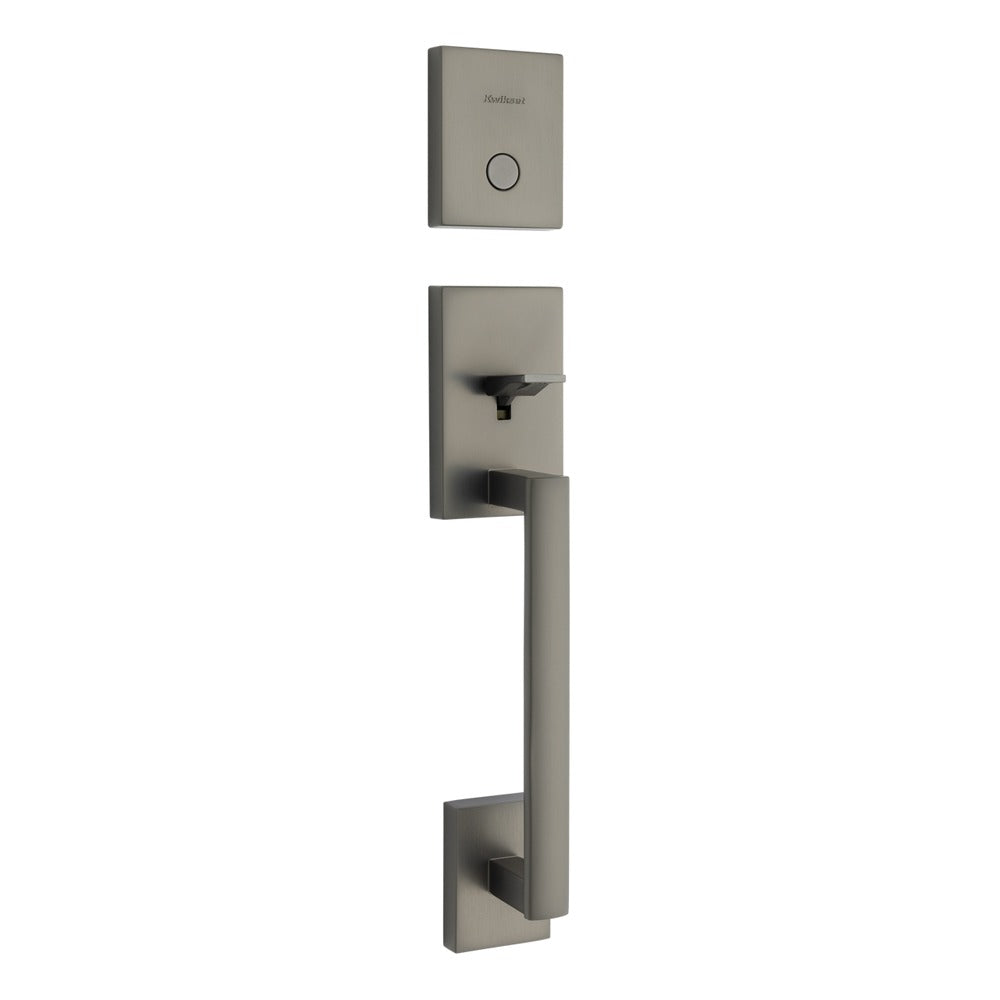 KWIKSET Kwikset 819SCELIP-18G Dummy Exterior Handleset Gunmetal