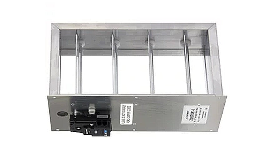 ZONEFIRST Zonefirst ZDBP0824 Plug-In-Play Bottom Mount Zone Damper 12 Vdc (08x24) ZDBM