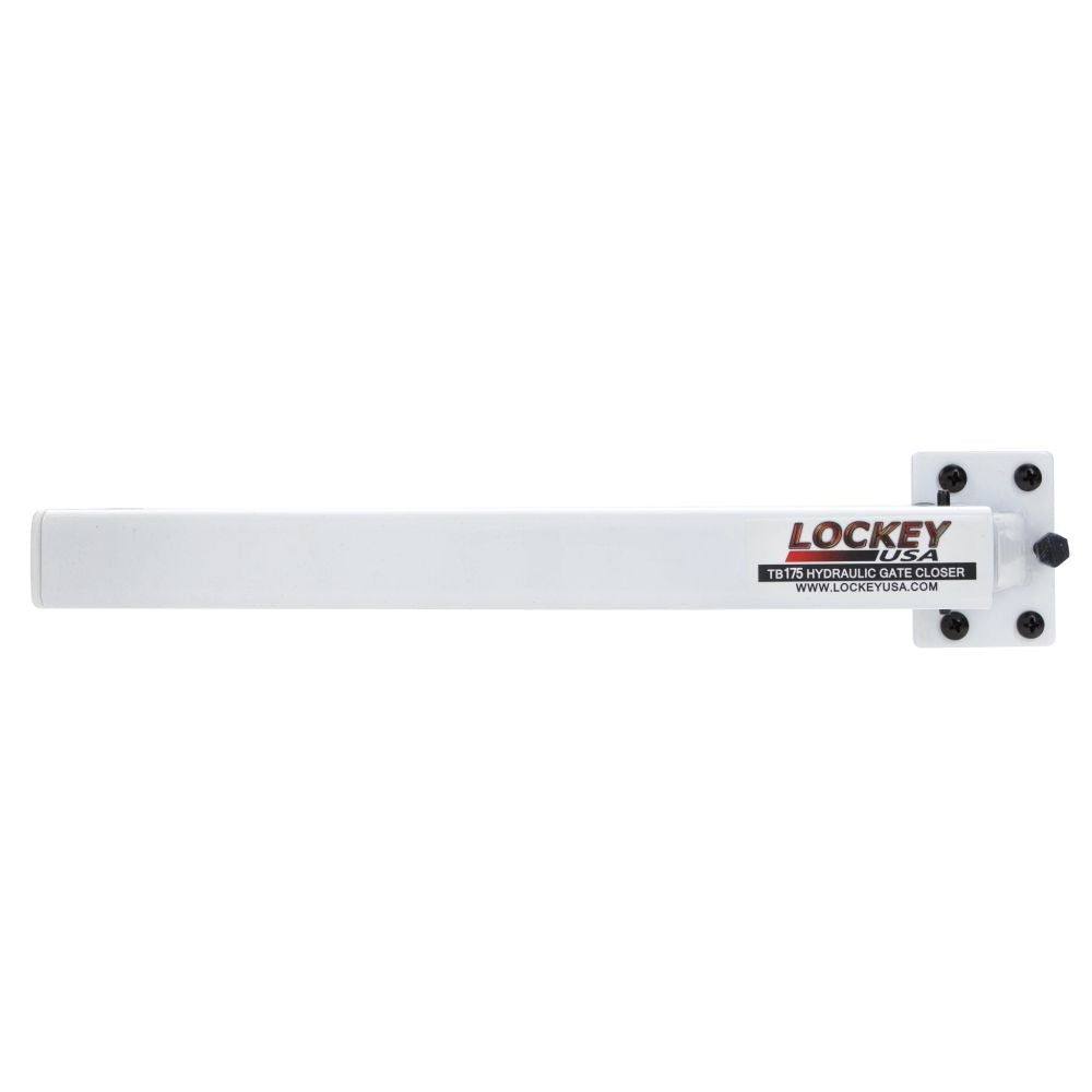 LOCKEY Lockey TB175W Garden Gate Closer White Finish