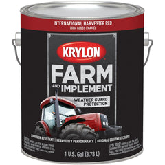 KRYLON Krylon K01964008 Brush-on Paint 1 Gal Ih Red High-gloss
