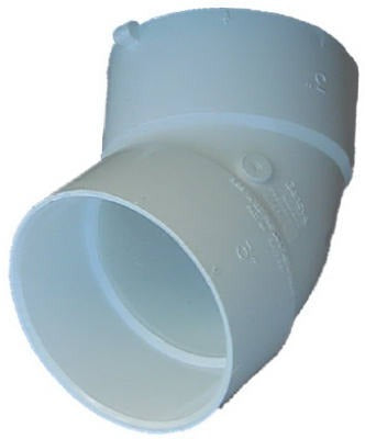 CHARLOTTE PIPE Charlotte Pipe Foundry Co. Pvc 01321 0600HA Dwv 45 Degree Elbow