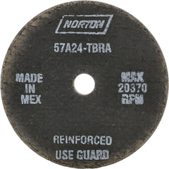 NORTON Norton 66243528831 Surface Grinding Wheel 24 Grit